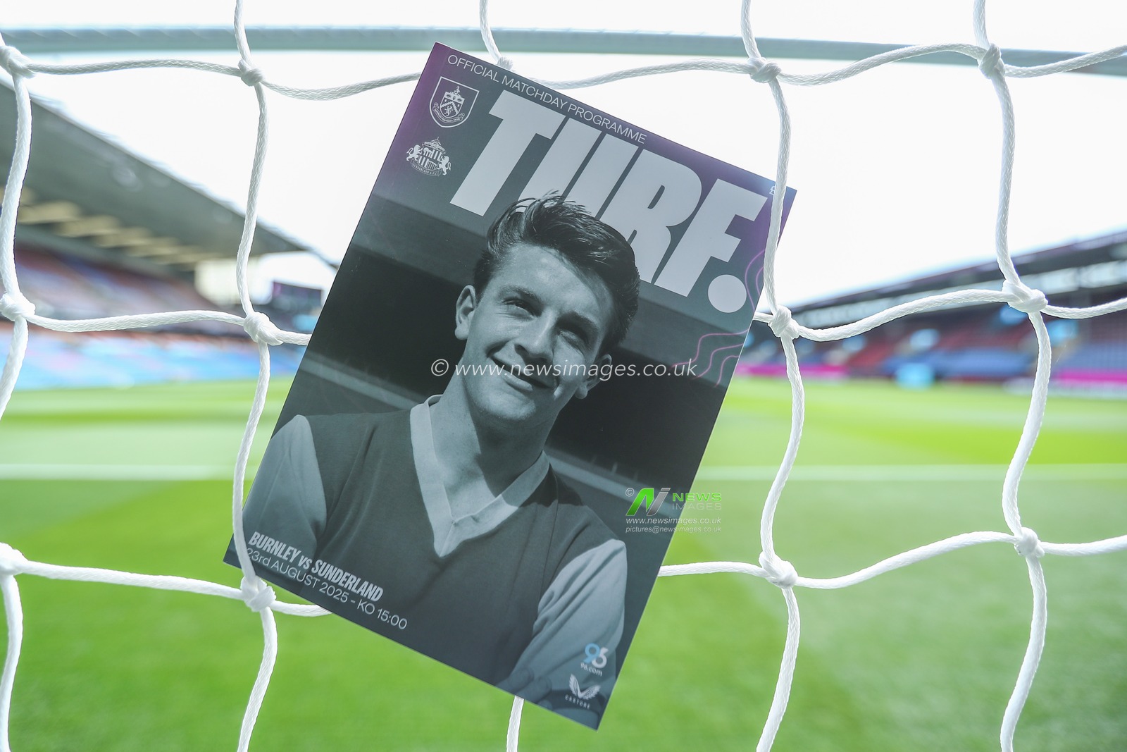 Match day program ahead of the Premier League match Burnley vs Sunderland at Turf Moor, Burnley, United Kingdom, 23rd August 2025

(Photo by Jorge Horsted/News Images)