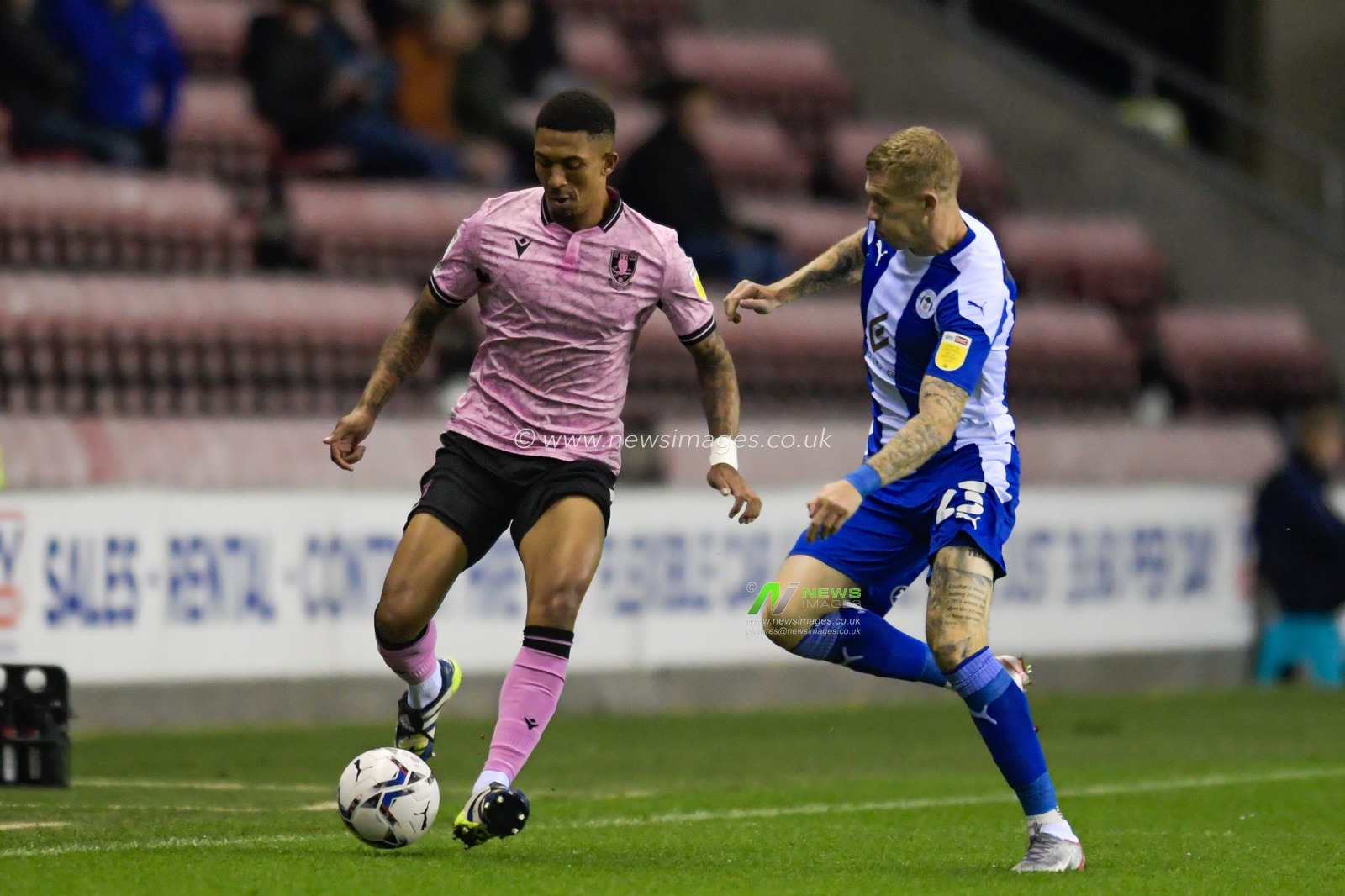 Liam Palmer #2 of Sheffield Wednesday in action during the game