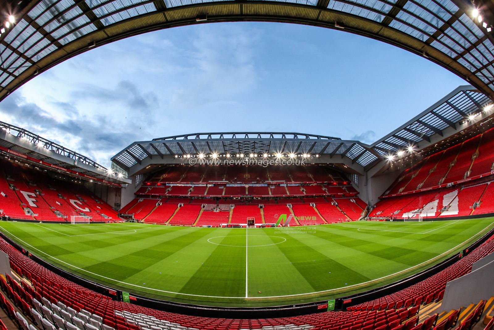 A general view of Anfield ahead of the Emirates FA Cup Third Round match Liverpool vs Barnsley at Anfield, Liverpool, United Kingdom, 12th January 2026

(Photo by Alfie Cosgrove/News Images)