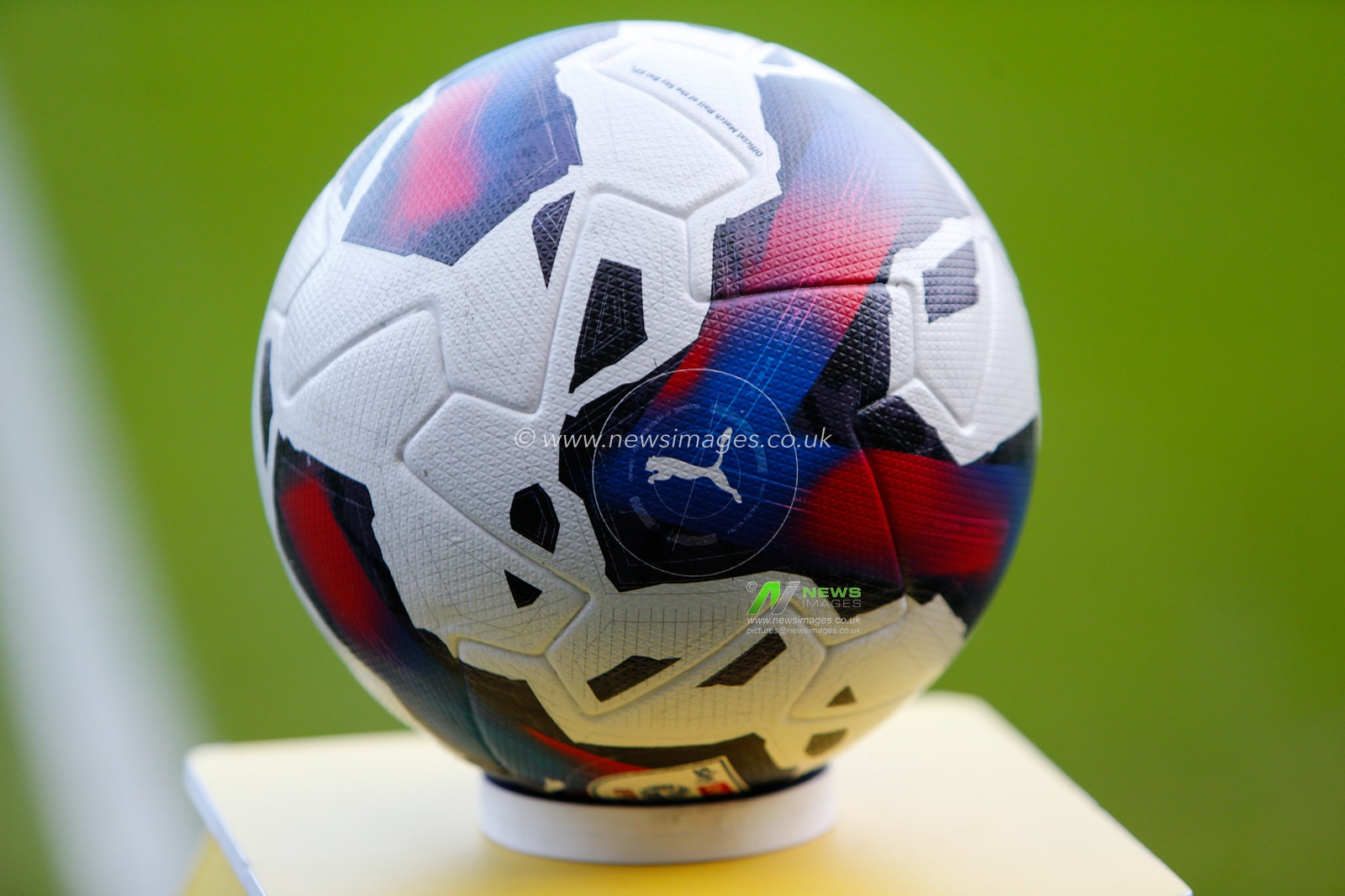 The EFL Match ball during the Sky Bet Championship match Hull City vs Huddersfield Town at MKM Stadium, Hull, United Kingdom, 14th January 2023

(Photo by Ben Early/News Images)