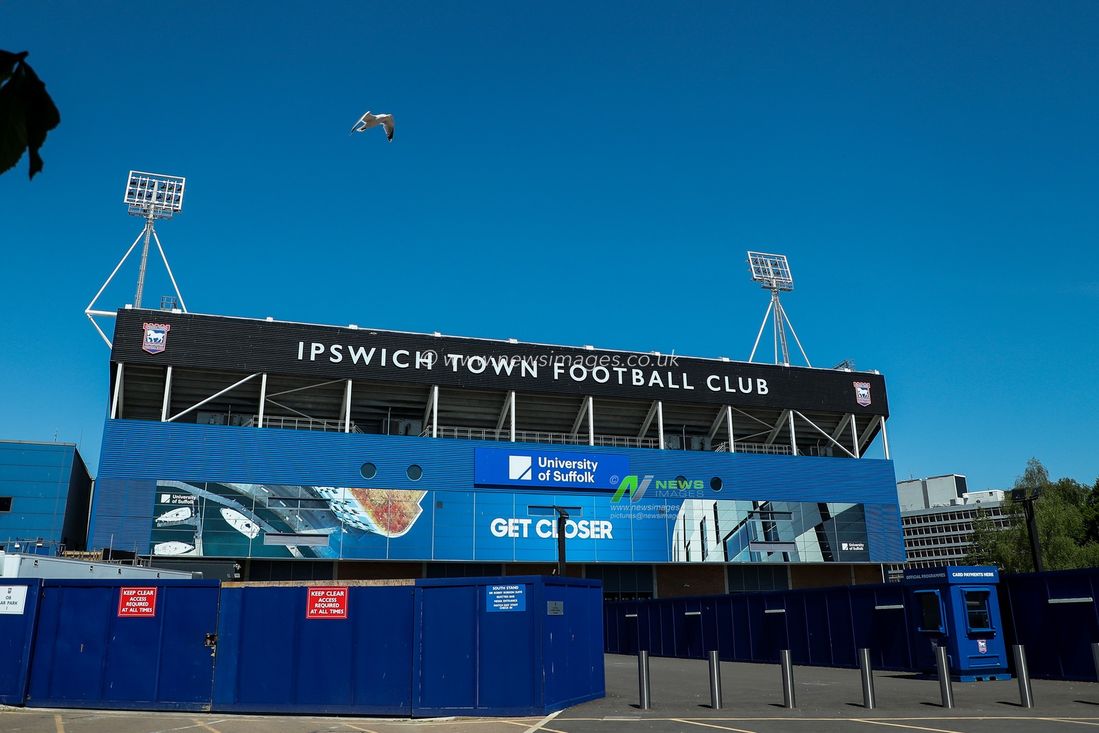 A general view of Portman Road prior to the Premier League match Ipswich Town vs Brentford at Portman Road, Ipswich, United Kingdom, 10th May 2025

(Photo by Izzy Poles/News Images)