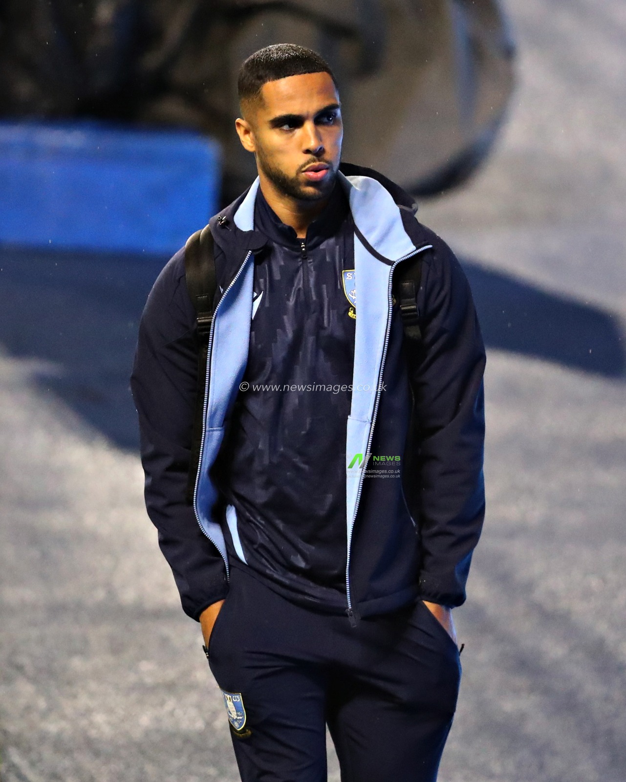 Max Lowe of Sheffield Wednesday before the Sky Bet Championship match Sheffield Wednesday vs Derby County at Hillsborough, Sheffield, United Kingdom, 15th December 2025(Photo by Sam Eaden/News Images)*** GER AUT SUI OUT ***