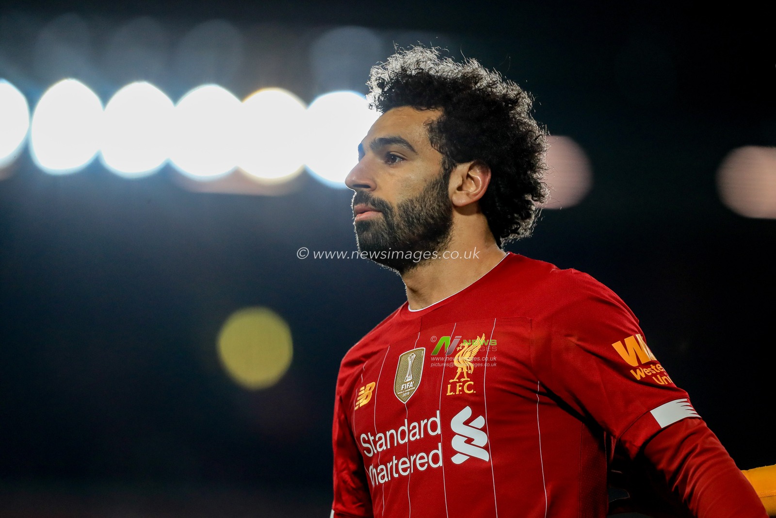 29th December 2019, Anfield, Liverpool, England; Premier League, Liverpool v Wolverhampton Wanderers : Mohamed Salah (11) of Liverpool during the game

Credit: Mark Cosgrove/News Images