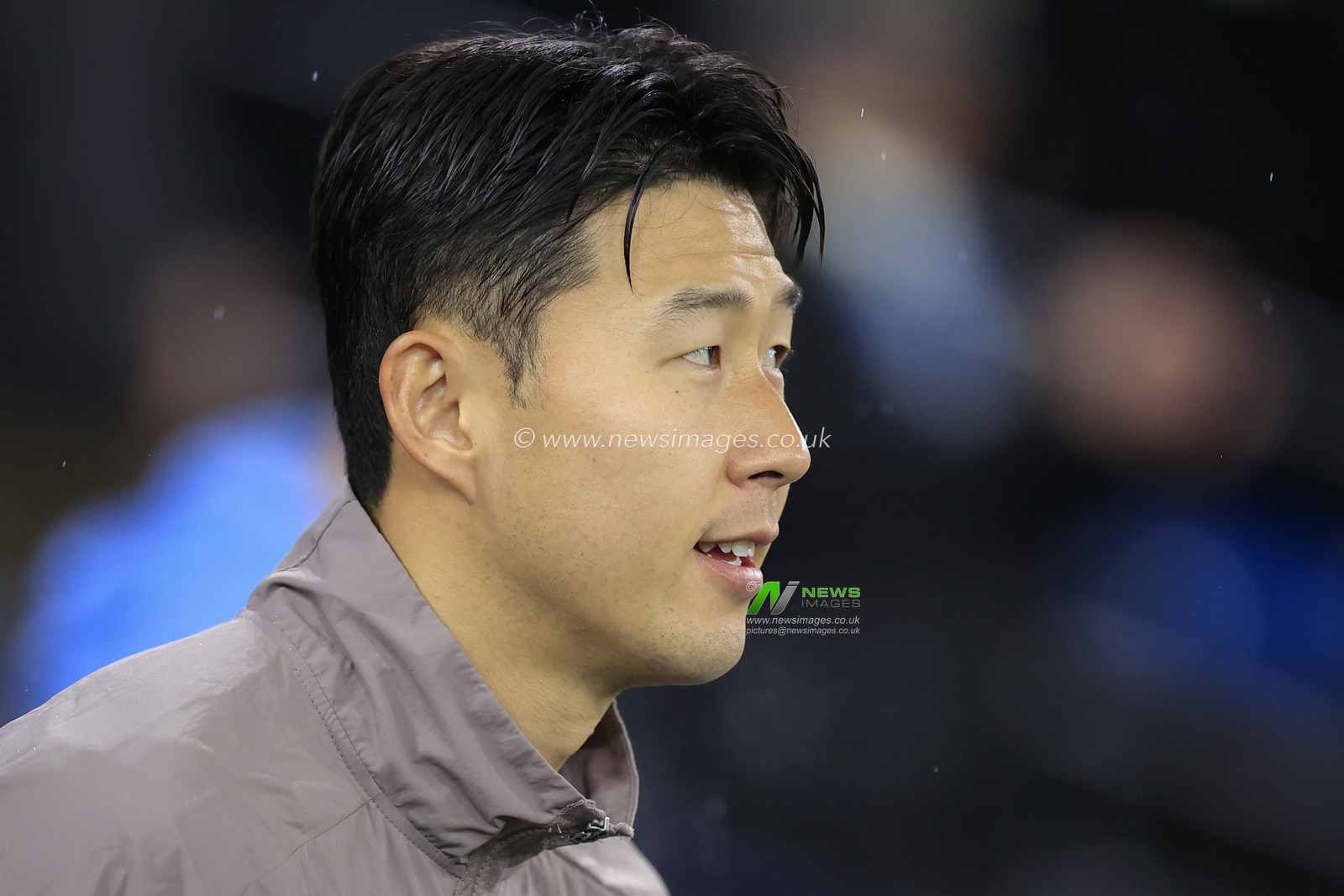 Son Heung-Min #7 of Tottenham Hotspur  ahead of the Premier League match Manchester City vs Tottenham Hotspur at Etihad Stadium, Manchester, United Kingdom, 3rd December 2023

(Photo by Conor Molloy/News Images)