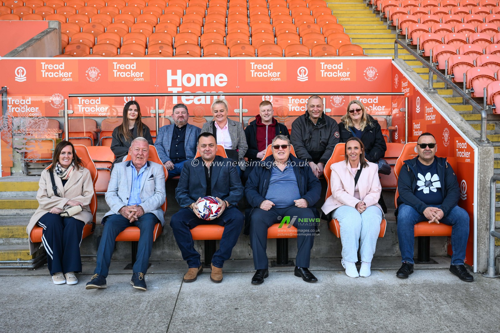 Sponsors in the Home dugout ahead of the Sky Bet League 1 match Blackpool vs Leyton Orient at Bloomfield Road, Blackpool, United Kingdom, 15th March 2025

(Photo by Craig Thomas/News Images)