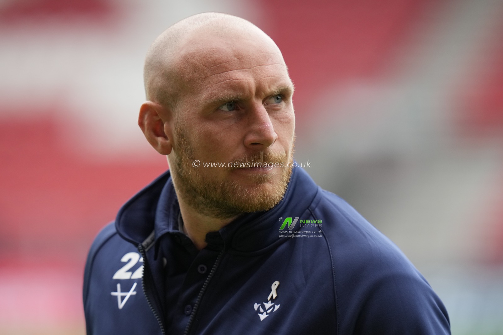 Dean Hadley #22 of Hull KR inspects the pitch before the Betfred Super League Round 22 match St Helens vs Hull KR at Totally Wicked Stadium, St Helens, United Kingdom, 18th August 2023

(Photo by Steve Flynn/News Images)