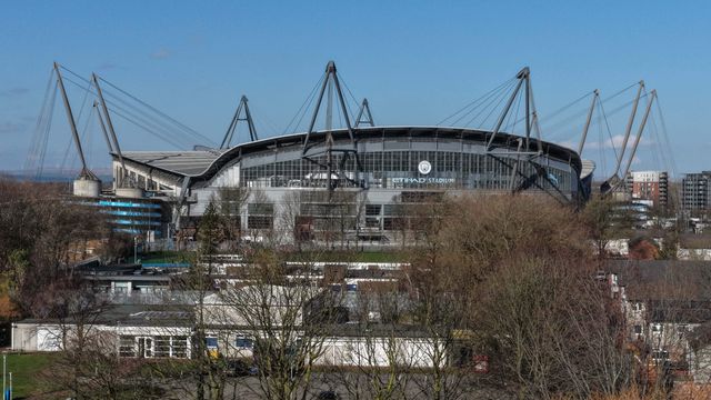 An aerial view of The Etihad Stadium during the Premier League match Manchester City vs Nottingham Forest at Etihad Stadium, Manchester, United Kingdom on 04 March 2026

(Photo by Mark Cosgrove/News Images)