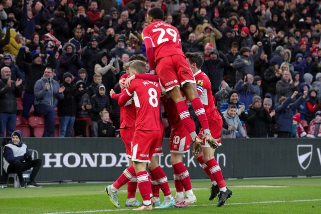 Sky Bet Championship Middlesbrough v Millwall