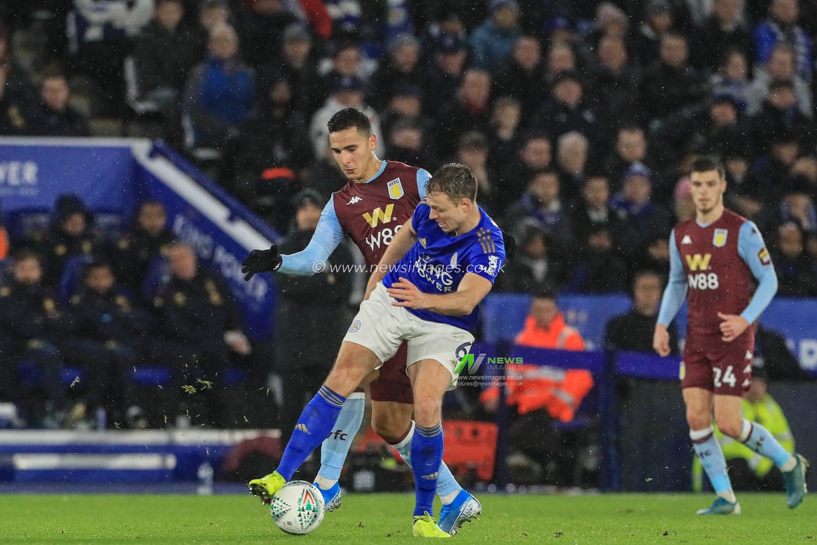8th January 2020, King Power Stadium, Leicester, England; Carabao Cup, Semi-final,  Leicester City v Aston Villa : 

Credit: Mark Cosgrove/News Images