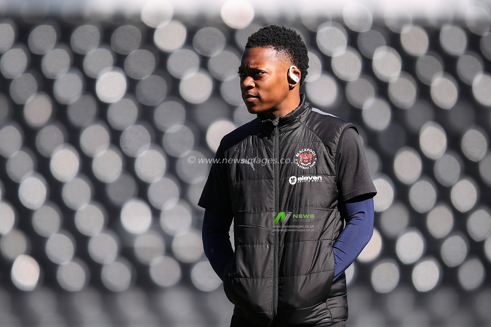 Karamoko Dembele of Blackpool arrives ahead of the Sky Bet League 1 match Derby County vs Blackpool at Pride Park Stadium, Derby, United Kingdom, 29th March 2024

(Photo by Gareth Evans/News Images)