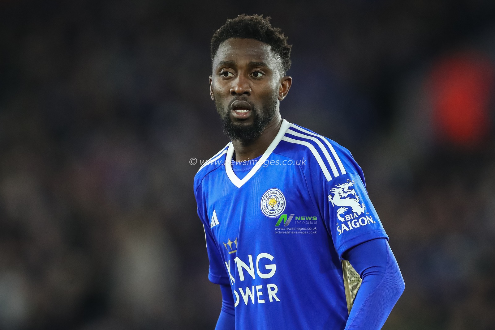 Wilfred Ndidi of Leicester City during the Sky Bet Championship match Leicester City vs Southampton at King Power Stadium, Leicester, United Kingdom, 23rd April 2024

(Photo by Gareth Evans/News Images)
