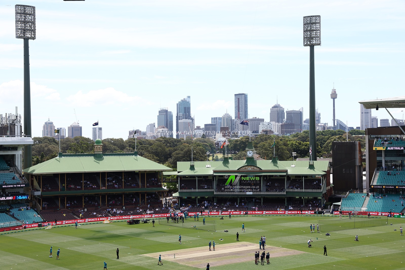 A vernal view of the SCG ahead of the Dettol Series 2nd ODI match Australia vs England at SCG, Sydney, Australia, 19th November 2022

(Photo by Patrick Hoelscher/News Images)