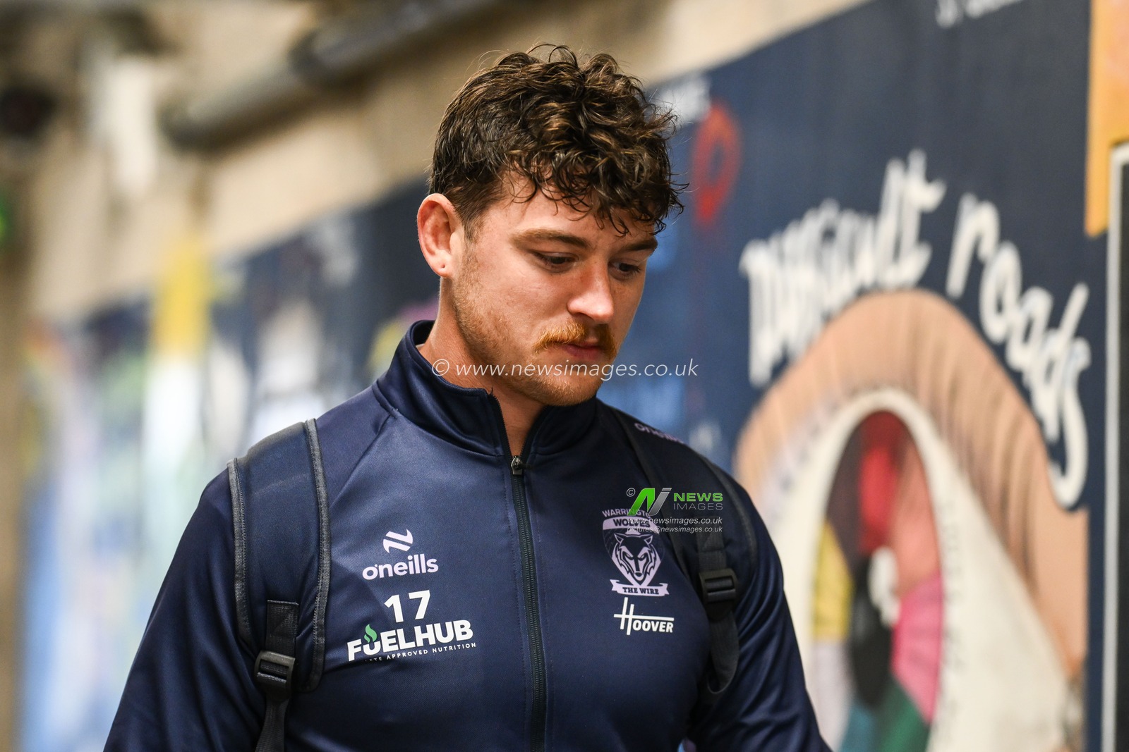 Jordy Crowther of Warrington Wolves arrives ahead of Toby King's Testimonial match Warrington Wolves vs Leigh Leopards at Halliwell Jones Stadium, Warrington, United Kingdom, 1st February 2025

(Photo by Craig Thomas/News Images)