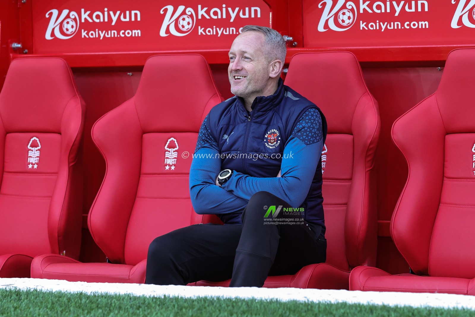 Neil Critchley manager of Blackpool during the Emirates FA Cup  Third Round match Nottingham Forest vs Blackpool at City Ground, Nottingham, United Kingdom, 7th January 2024

(Photo by Mark Cosgrove/News Images)