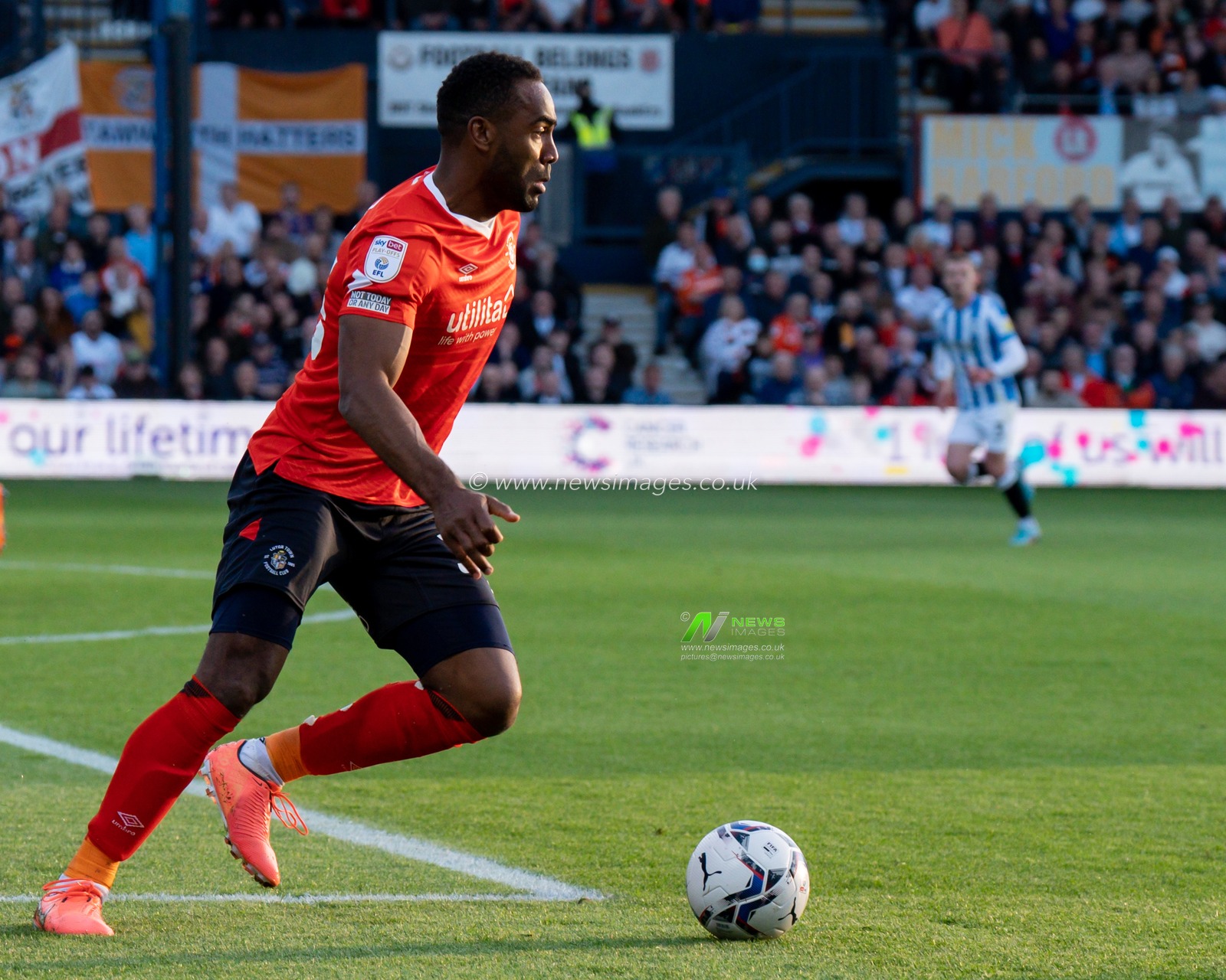 Cameron Jerome #35 of Luton Town