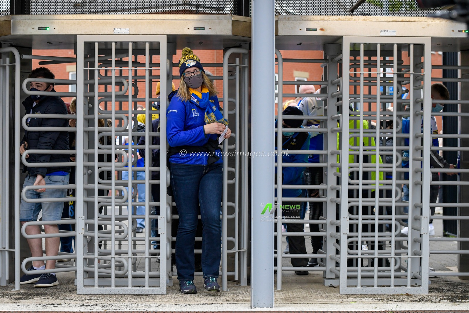 The Leeds Rhinos fans return to the Emerald Headingley stadium for their game against Hull FC