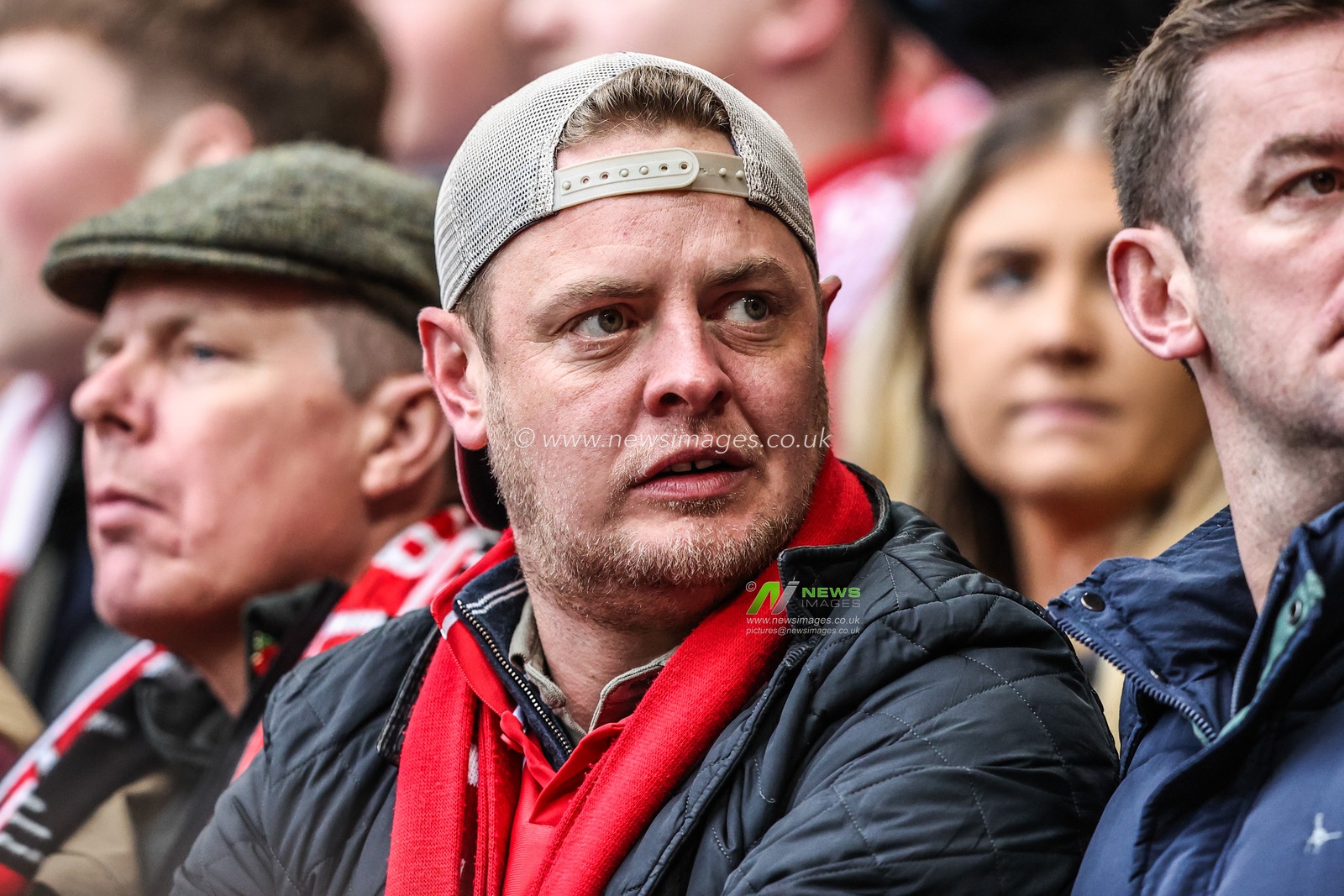 Nottingham Forest fans during the Premier League match Nottingham Forest vs Leeds United at City Ground, Nottingham, United Kingdom, 9th November 2025

(Photo by Alfie Cosgrove/News Images)

*** GER AUT SUI OUT ***
