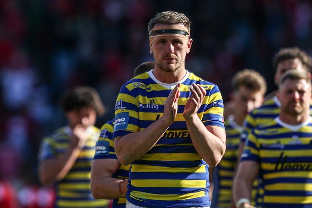 Ben Currie of Warrington Wolves applauds the fans after the game during the Betfred Challenge Cup Semi-Finals match Warrington Wolves vs Hull KR at Eco-Power Stadium, Doncaster, United Kingdom on 10 May 2026

(Photo by Alfie Cosgrove/News Images)