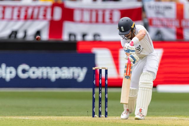 Ollie Pope of England gets out caught during the NRMA Insurance Ashes First Test Day 2 Australia vs England at Optus Stadium, Perth, Australia, 22nd November 2025

(Photo by Santanu Banik/News Images)

*** GER AUT SUI OUT ***