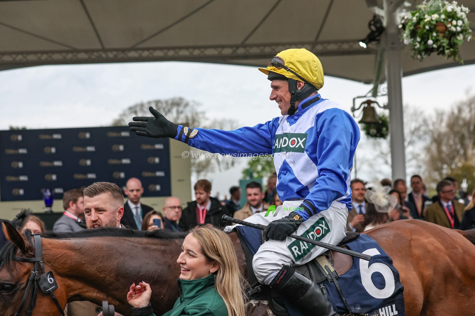 Kateira ridden by Harry Skelton wins during the The Randox Grand National 2024 Ladies Day at Aintree Racecourse, Liverpool, United Kingdom, 12th April 2024

(Photo by Mark Cosgrove/News Images)