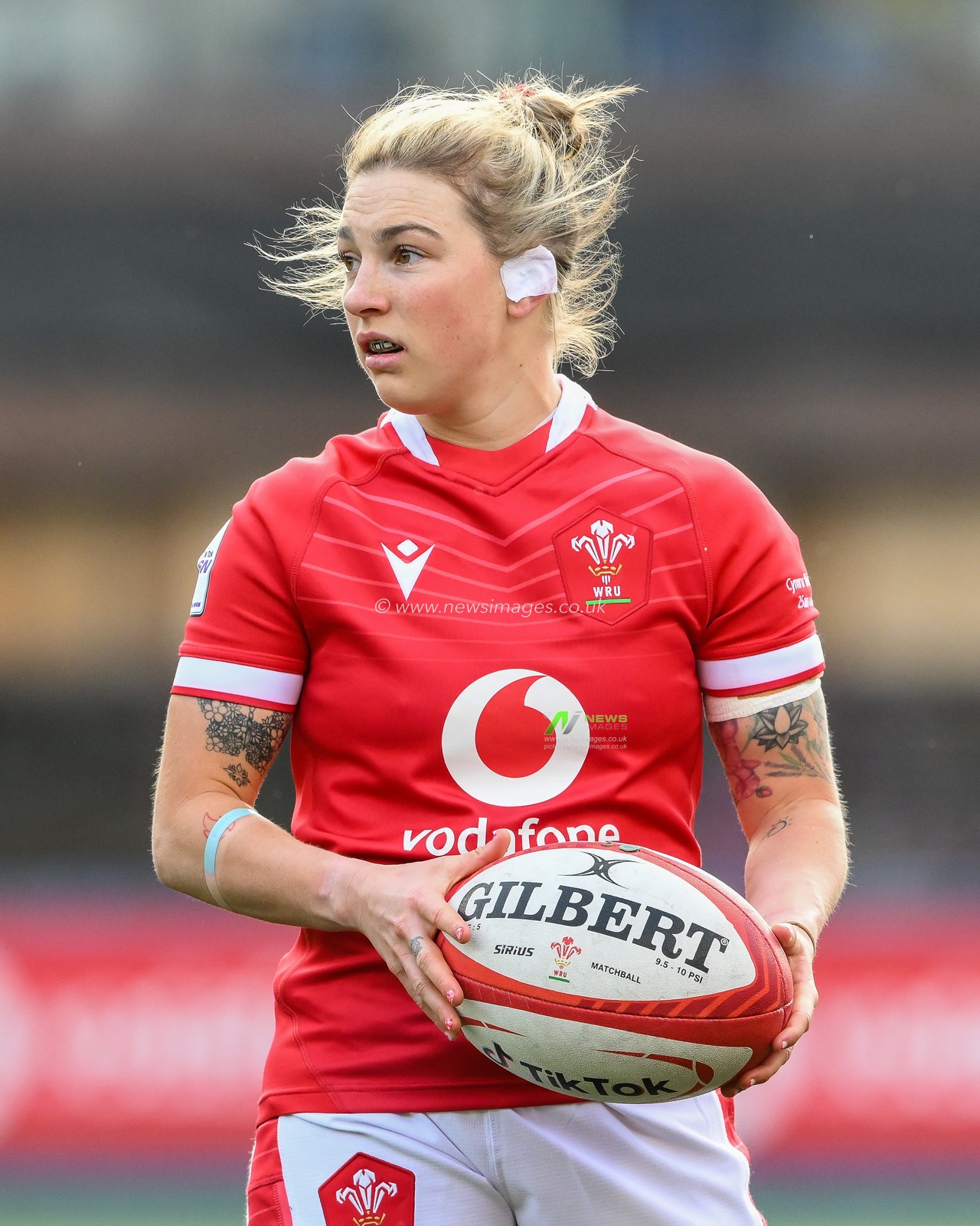 Keira Bevan of Wales during the TikTok Womenâ€™s Six Nations match Wales vs Ireland at BT Cardiff Arms Park, Cardiff, United Kingdom, 25th March 2023

(Photo by Craig Thomas/News Images)