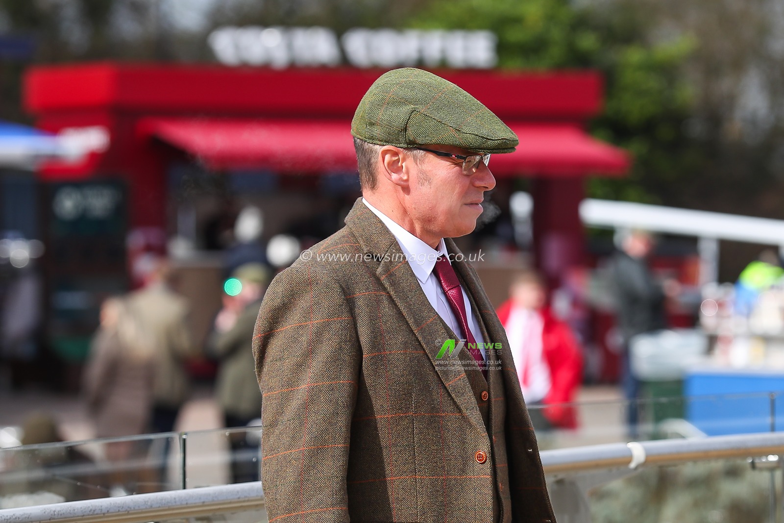 racegoers begin to arrive ahead of the Cheltenham Festival 2025 Style Wednesday at Cheltenham Racecourse, Cheltenham, United Kingdom, 12th March 2025

(Photo by Gareth Evans/News Images)