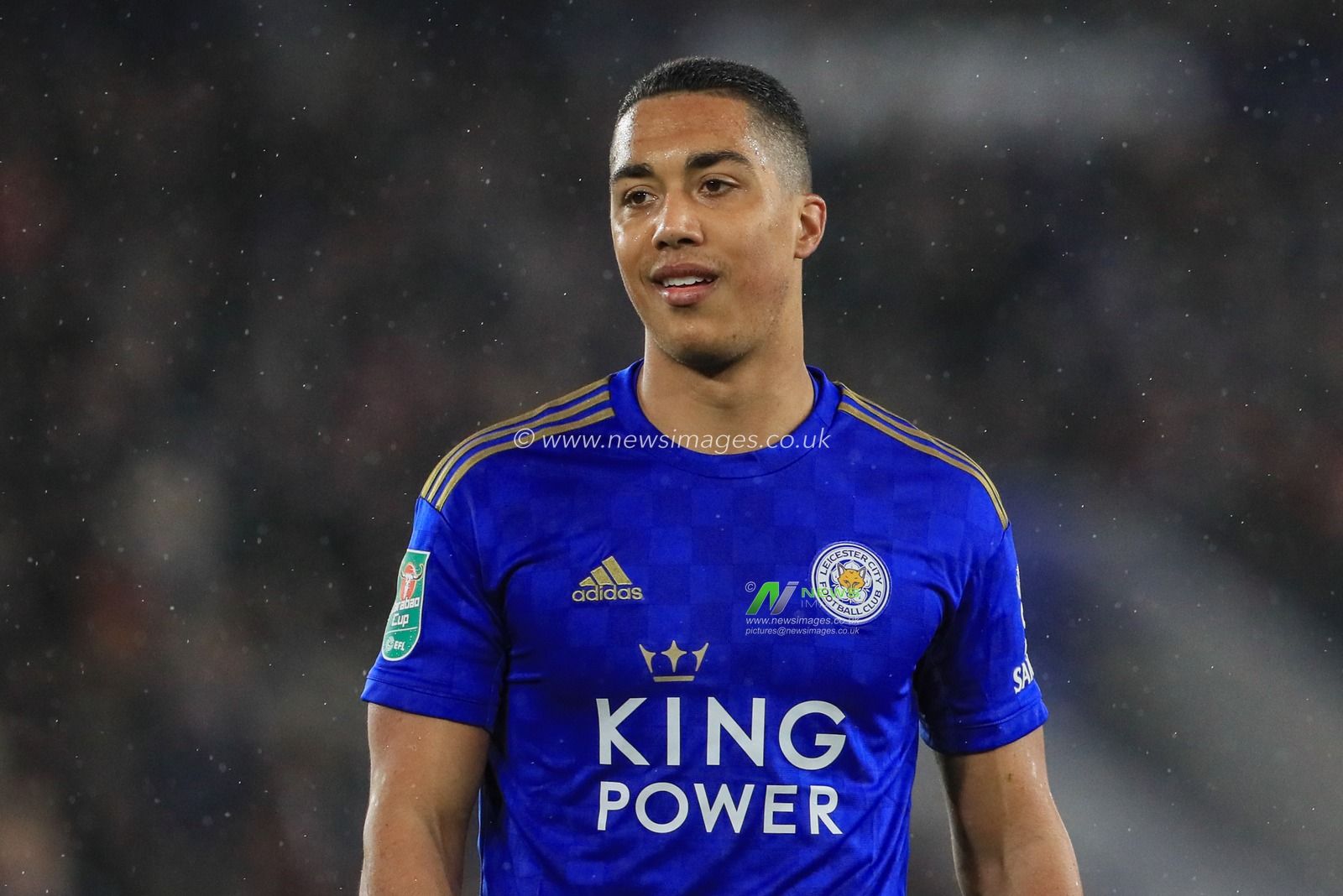 8th January 2020, King Power Stadium, Leicester, England; Carabao Cup, Semi-final,  Leicester City v Aston Villa : Youri Tielemans (8) of Leicester City during the game

Credit: Mark Cosgrove/News Images