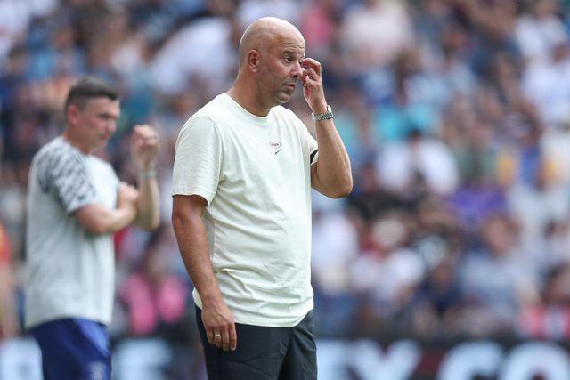 Arne Slot manager of Liverpool during the Pre-season friendly match Preston North End vs Liverpool at Deepdale, Preston, United Kingdom, 13th July 2025

(Photo by Jorge Horsted/News Images)