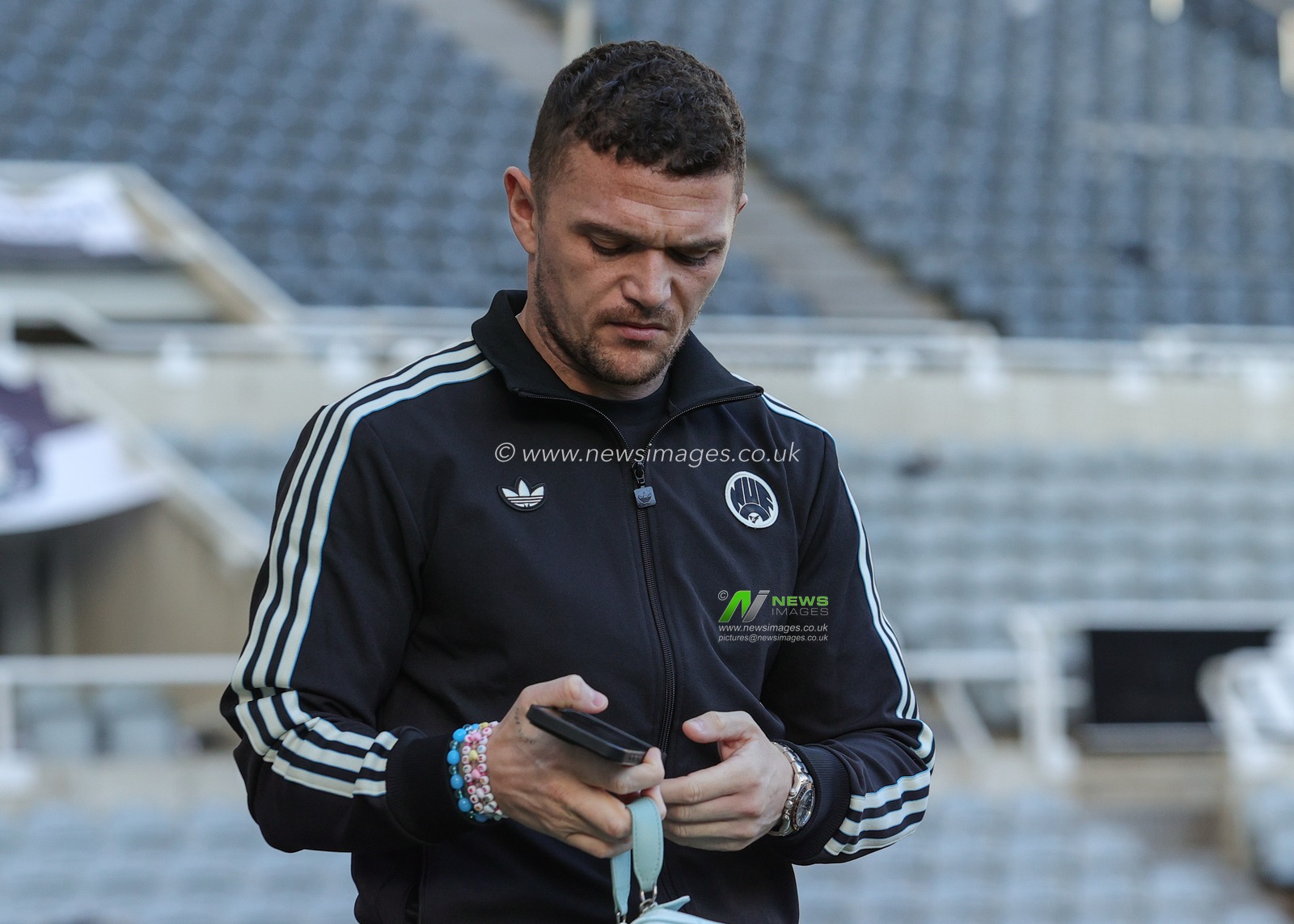Kieran Trippier of Newcastle United arrives ahead of the Emirates FA Cup Third Round match Newcastle United vs Bournemouth at St. James's Park, Newcastle, United Kingdom, 10th January 2026

(Photo by Richard Bierton/News Images)