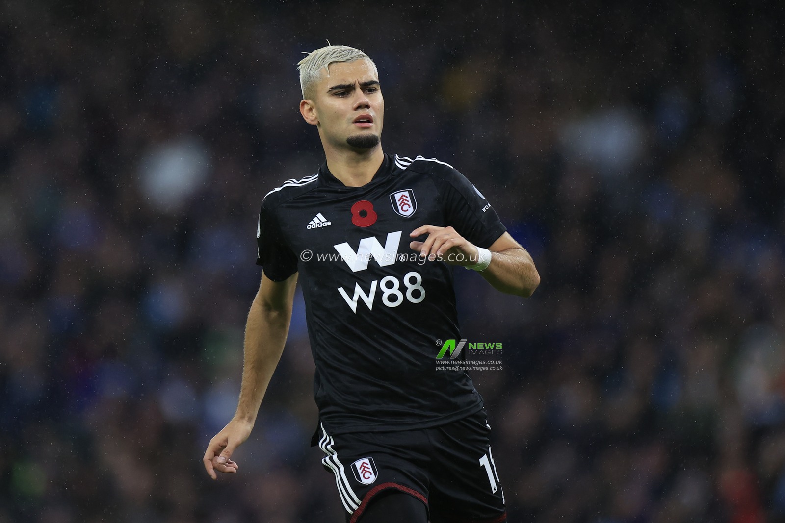 Andreas Pereira #18 of Fulham during the Premier League match Manchester City vs Fulham at Etihad Stadium, Manchester, United Kingdom, 5th November 2022

(Photo by Conor Molloy/News Images)
