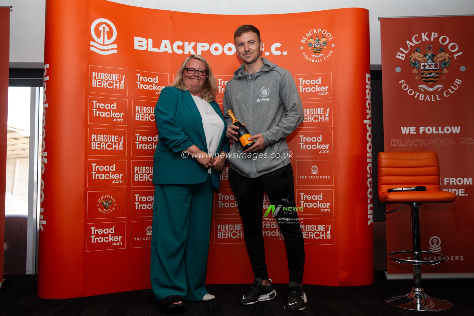 during the Sky Bet League 1 match Blackpool vs Wycombe Wanderers at Bloomfield Road, Blackpool, United Kingdom, 31st August 2024

(Photo by Gareth Evans/News Images)
