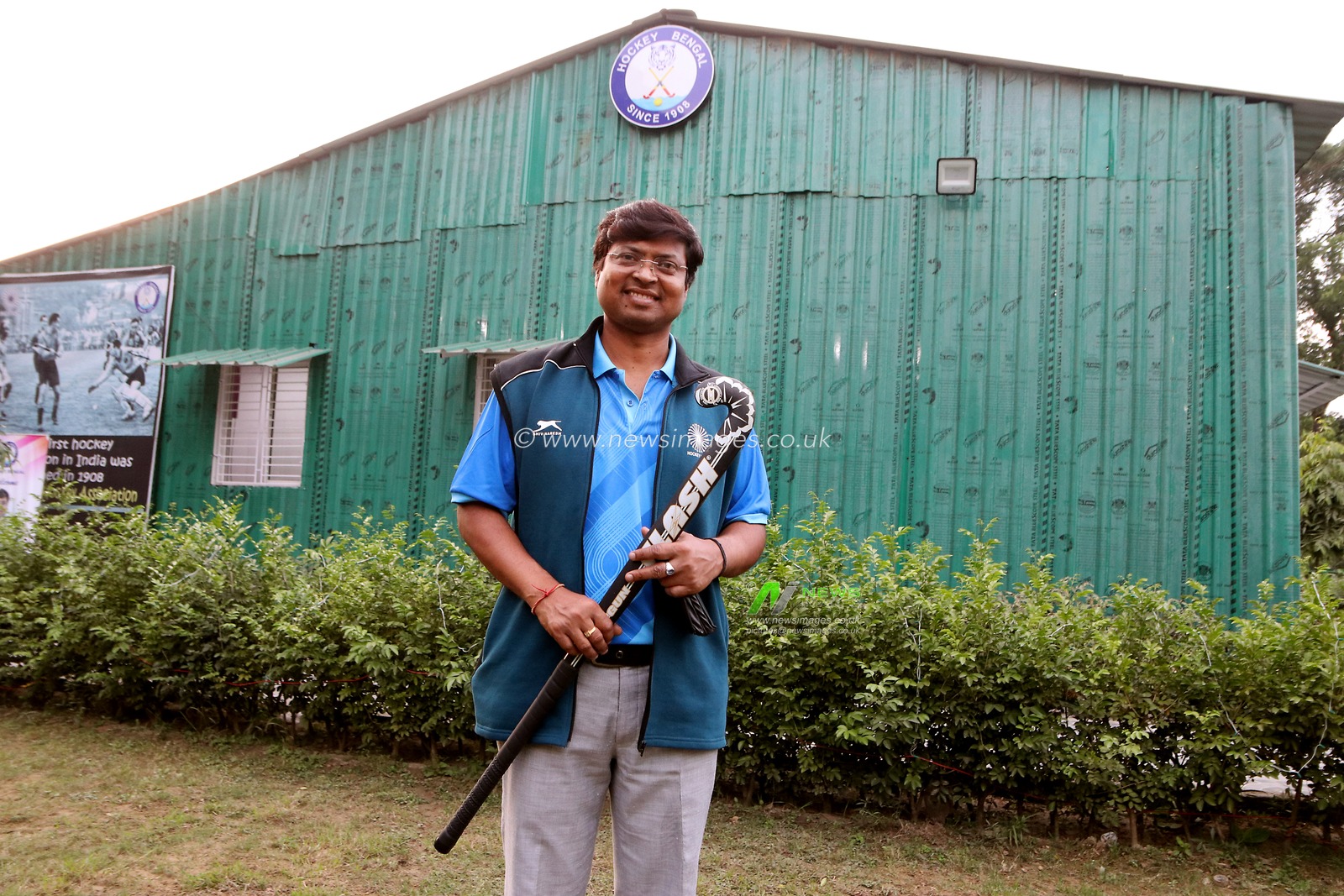  Padma Shri Dr. Dilip Kumar Tirkey, President of Hockey India during Padma Shri Dr. Dilip Kumar Tirkey, President of Hockey India, visit in Kolkata on December 18, 2024. Pictures by Debajyoti Chakraborty.(Photo: Debajyoti Chakraborty/News Images)
