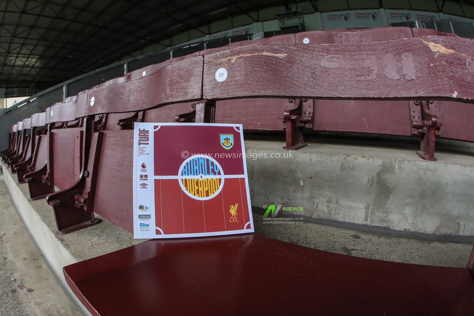 31st August 2019, Turf Moor, Burnley, England ; Premier League Football, Burnley vs Liverpool : Todays match day program Burnley vs Liverpool

Credit: Mark Cosgrove/News Images

English Football League images are subject to DataCo Licence