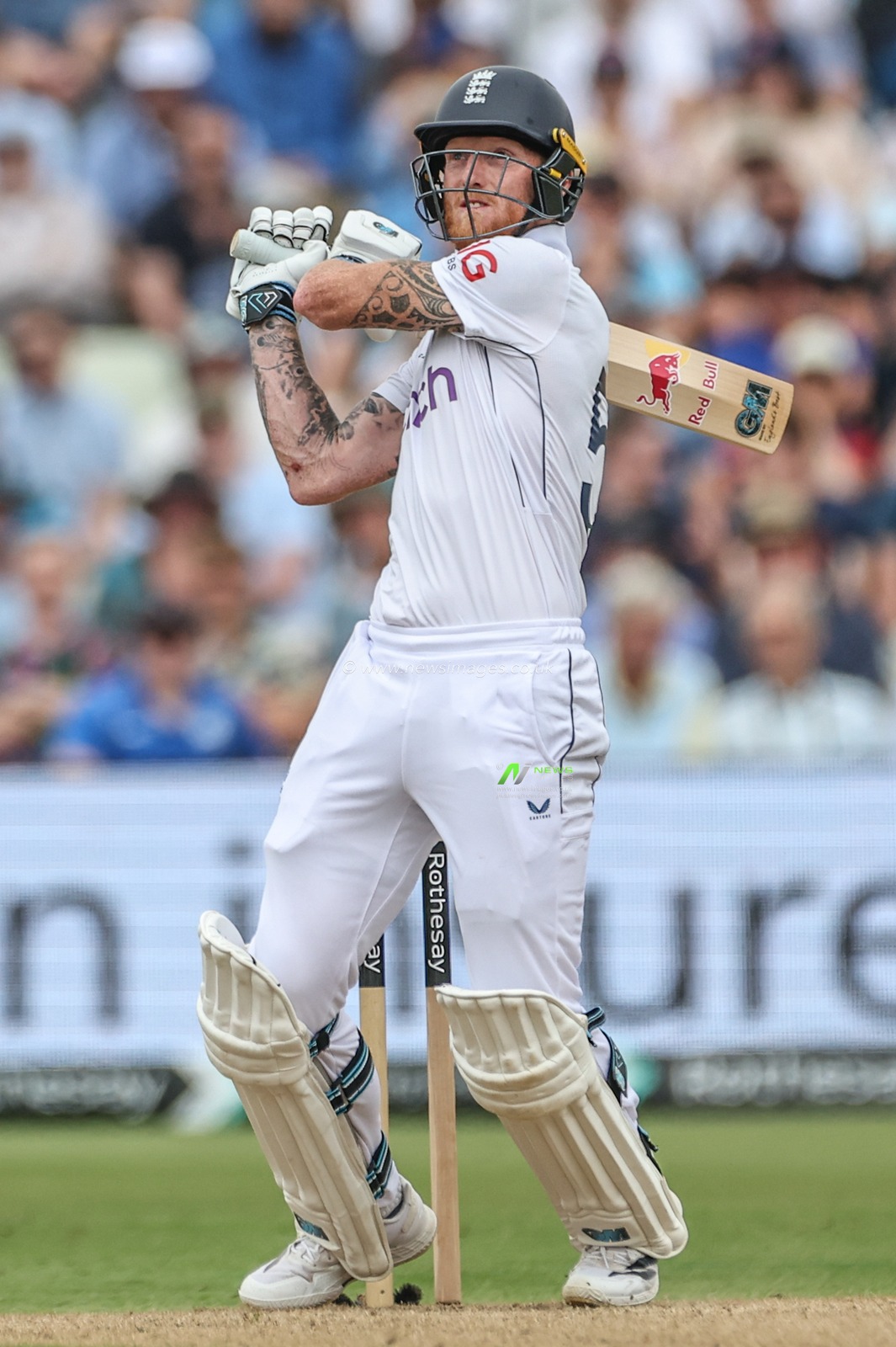 Ben Stokes of England during Day Two of the Rothesay Test match England vs West Indies at Edgbaston, Birmingham, United Kingdom, 27th July 2024

(Photo by Mark Cosgrove/News Images)