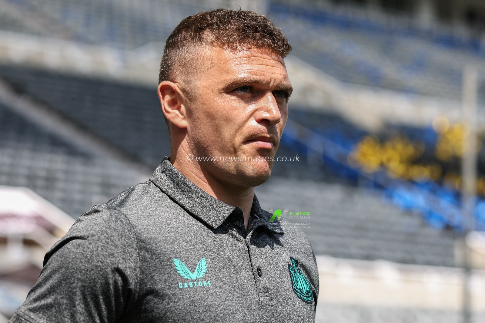 Kieran Trippier #2 of Newcastle United arrives during the Premier League match Newcastle United vs Brighton and Hove Albion at St. James's Park, Newcastle, United Kingdom, 11th May 2024

(Photo by Mark Cosgrove/News Images)