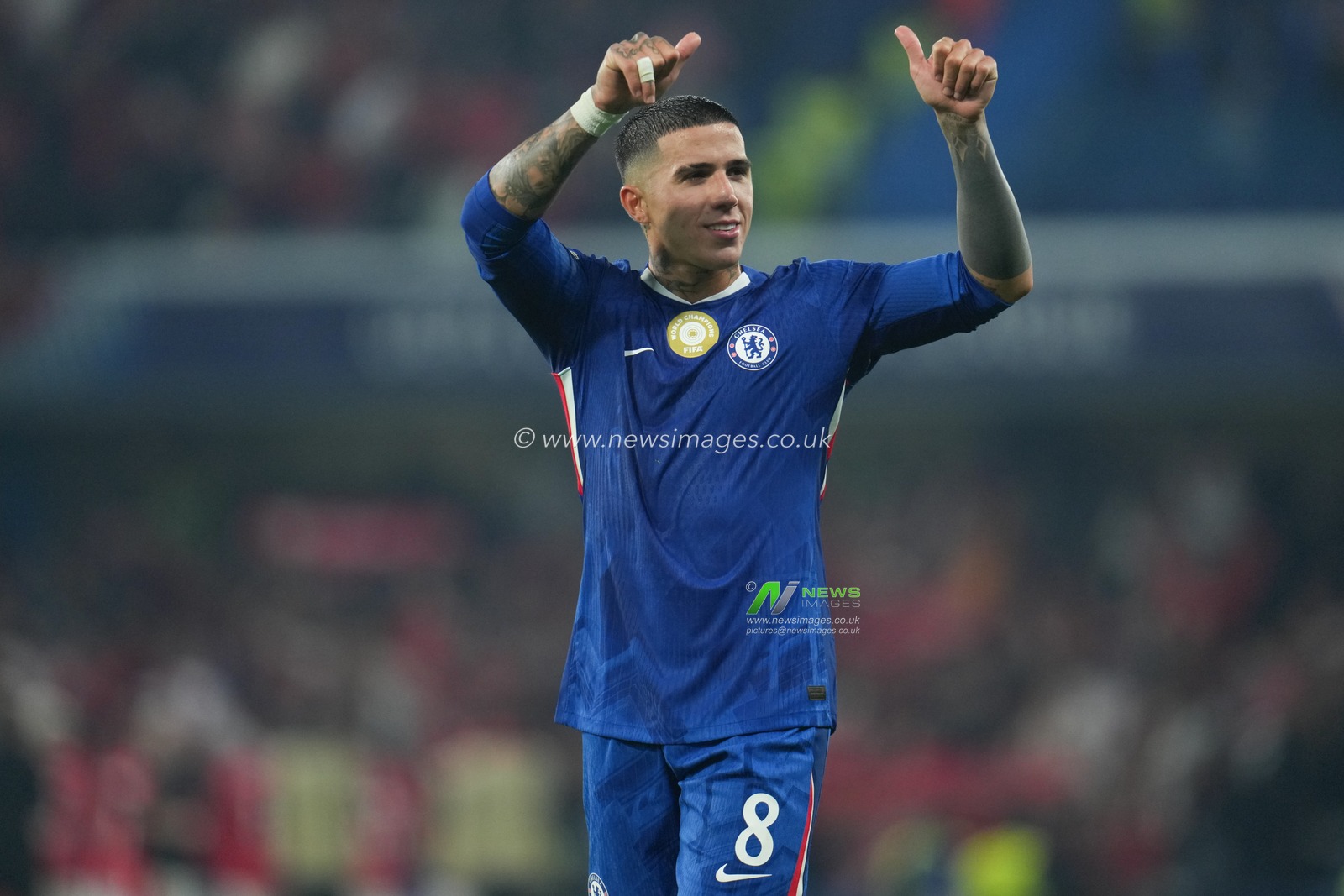 Enzo Fernández of Chelsea after the UEFA Champions League match Chelsea vs Benfica at Stamford Bridge, London, United Kingdom, 30th September 2025

(Photo by Harvey Murphy/News Images)