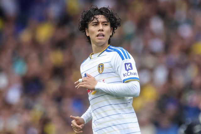 Ao Tanaka of Leeds United during the Premier League match Leeds United vs Brentford at Elland Road, Leeds, United Kingdom on 30 August 2026

(Photo by Mark Cosgrove/News Images)