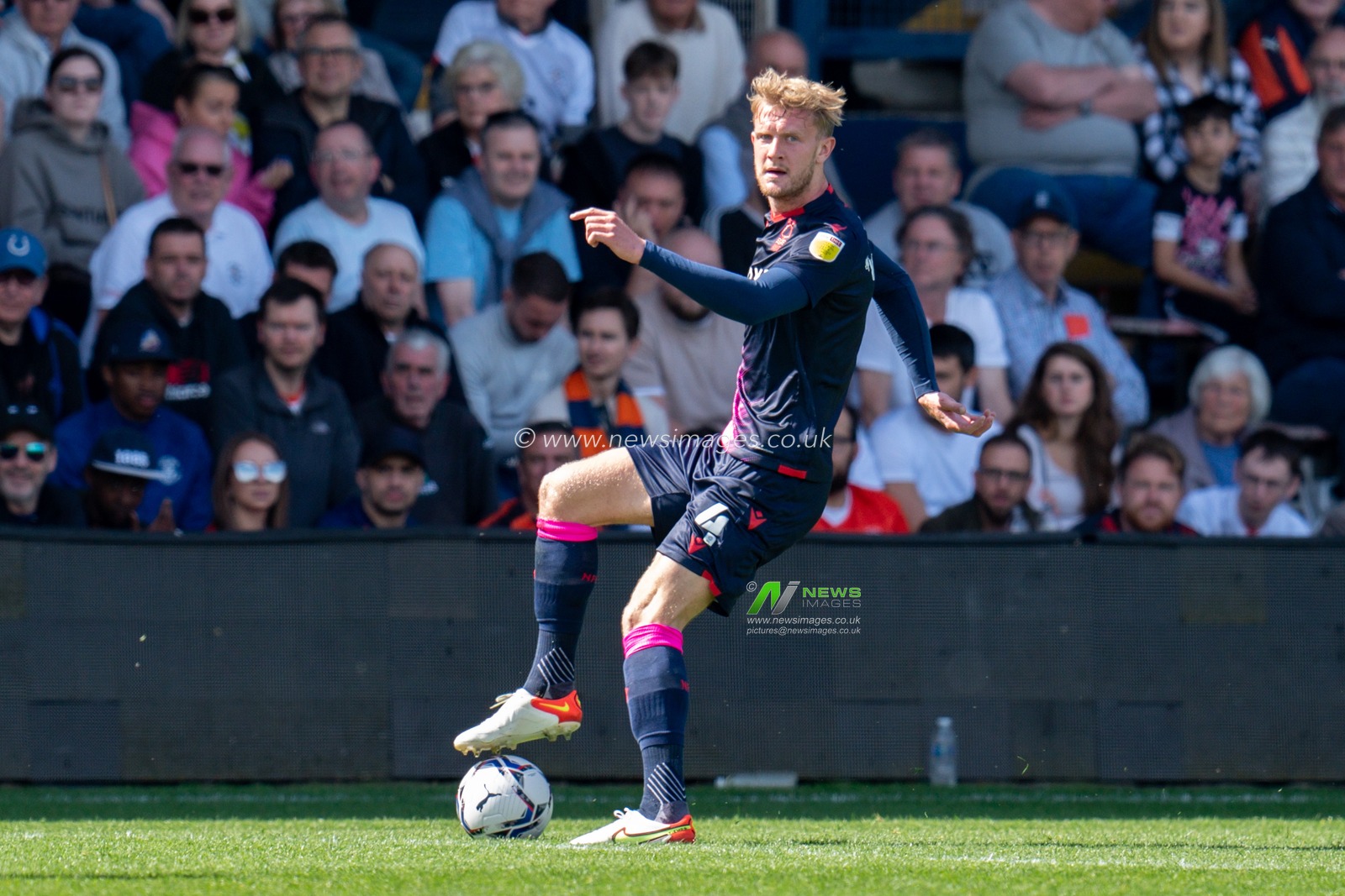 Joe Worrall #4 of Nottingham Forest in action during the game