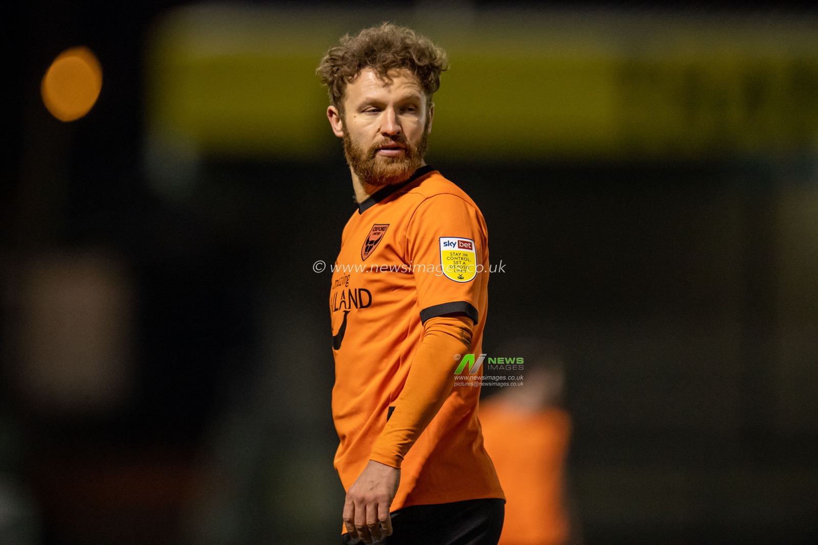 Matty Taylor #9 of Oxford United