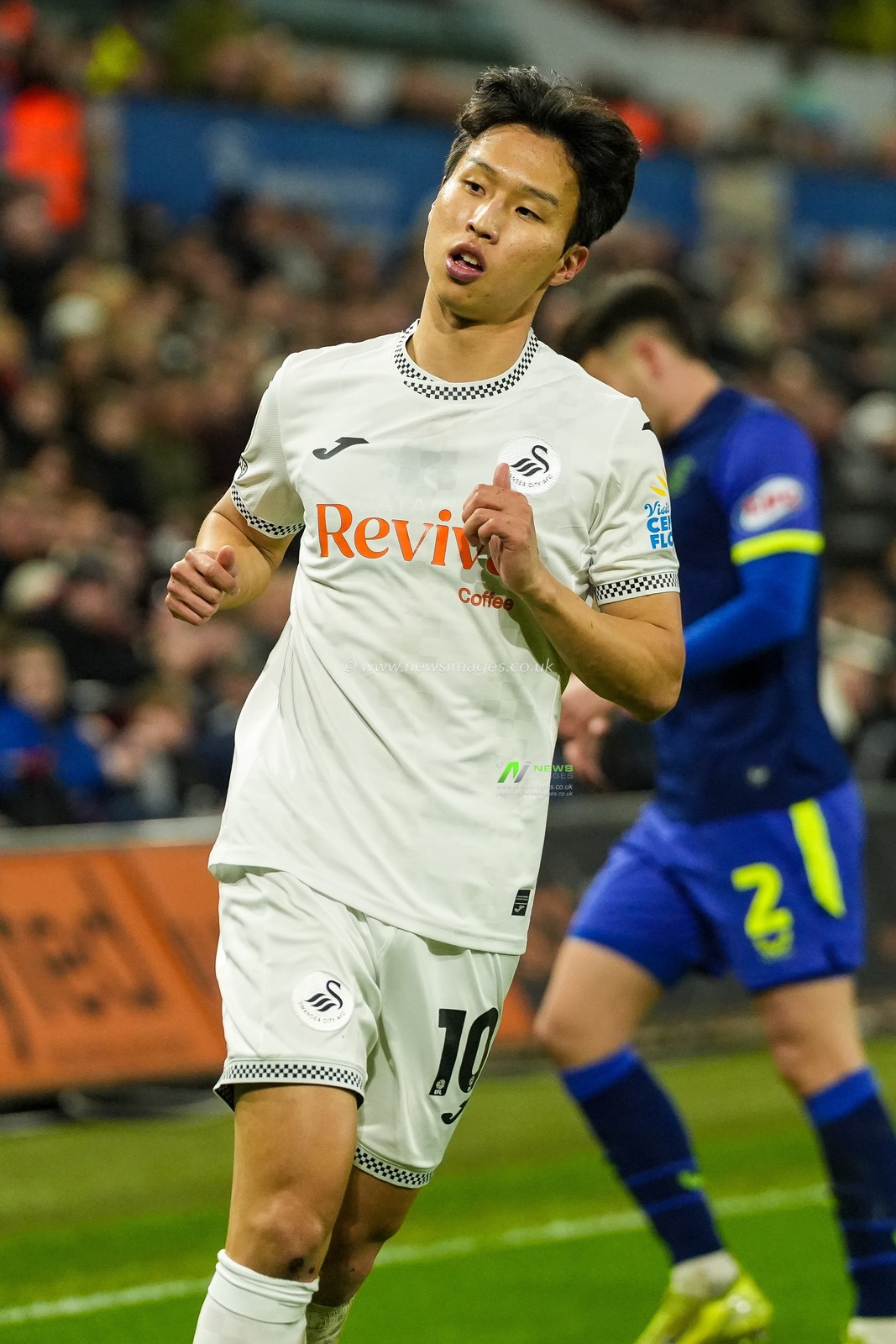 Eom Ji-Sung of Swansea City during the Sky Bet Championship match Swansea City vs Preston North End at Swansea.com Stadium, Swansea, United Kingdom on 24 February 2026

(Photo by Andrew Lewis/News Images)