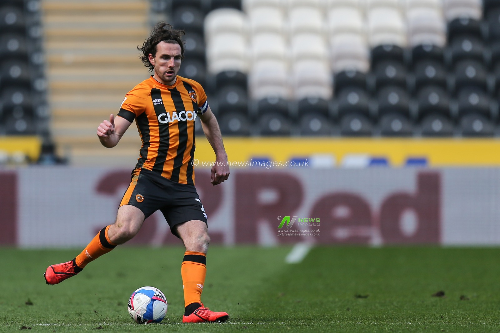 Lewis Coyle #2 of Hull City during the game