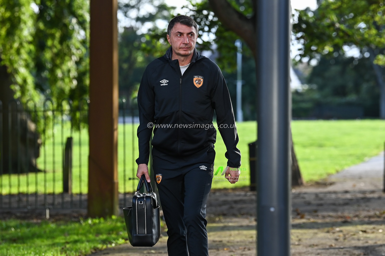 Shota Arveladze Manager of Hull City arrives ahead of the Sky Bet Championship match Hull City vs Stoke City at MKM Stadium, Hull, United Kingdom, 13th September 2022

(Photo by Craig Thomas/News Images)