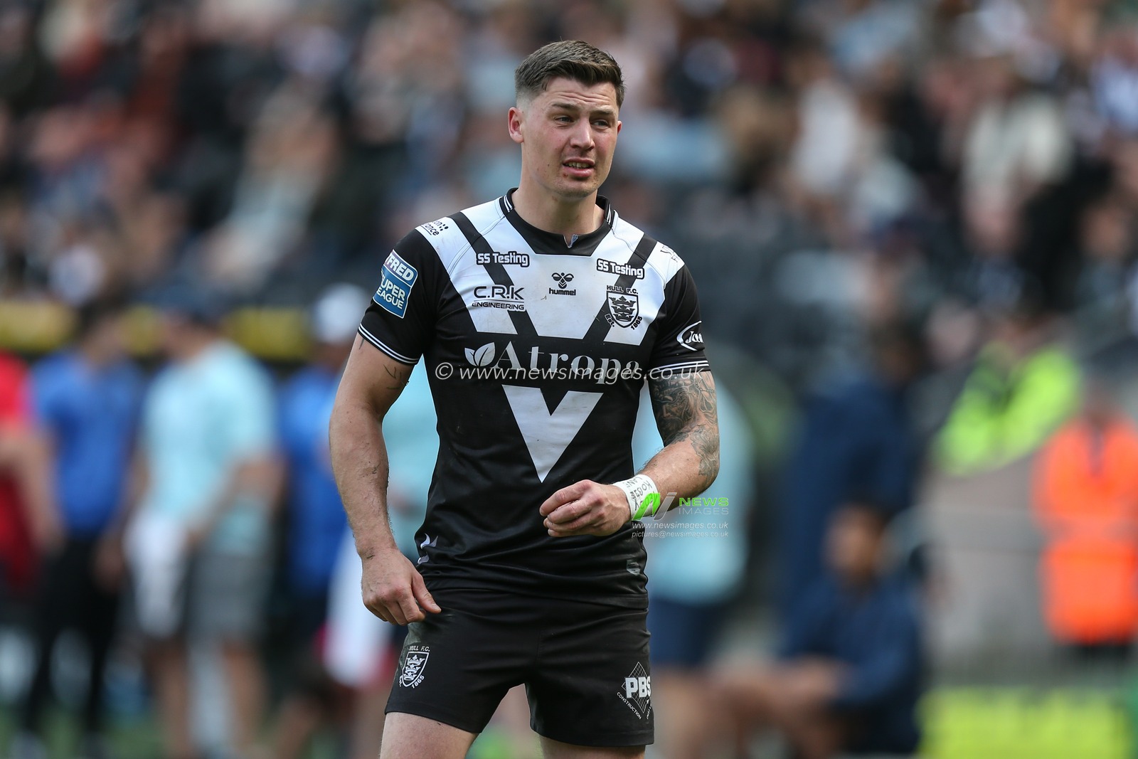 Jamie Shaul #29 of Hull FC during the game