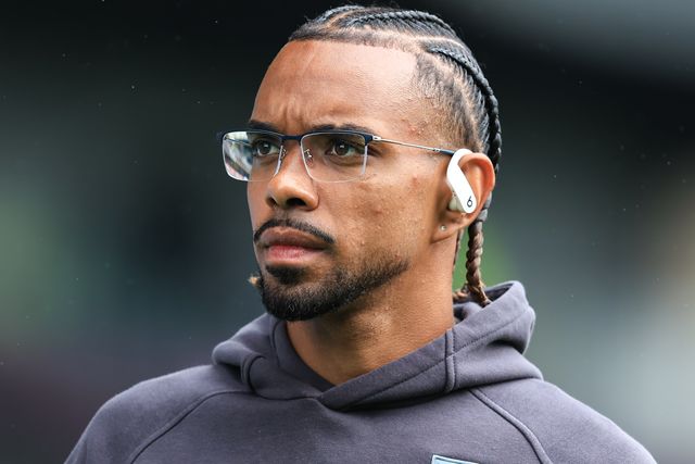 Lucas Pires of Burnley arrives ahead of the Sky Bet Championship match Burnley vs West Ham United at Turf Moor, Burnley, United Kingdom on 16 August 2026

(Photo by Jorge Horsted/News Images)