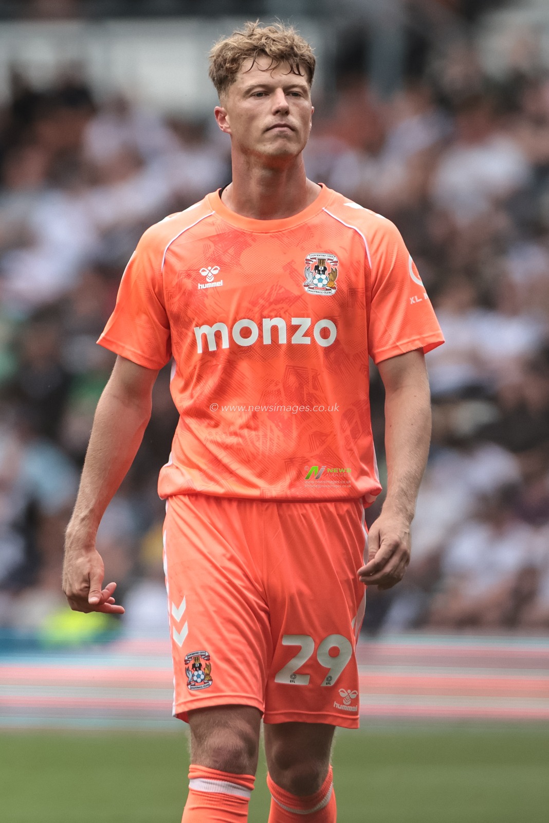 Victor Torp of Coventry City during the Sky Bet Championship match Derby County vs Coventry City at Pride Park Stadium, Derby, United Kingdom, 16th August 2025

(Photo by Mark Cosgrove/News Images)