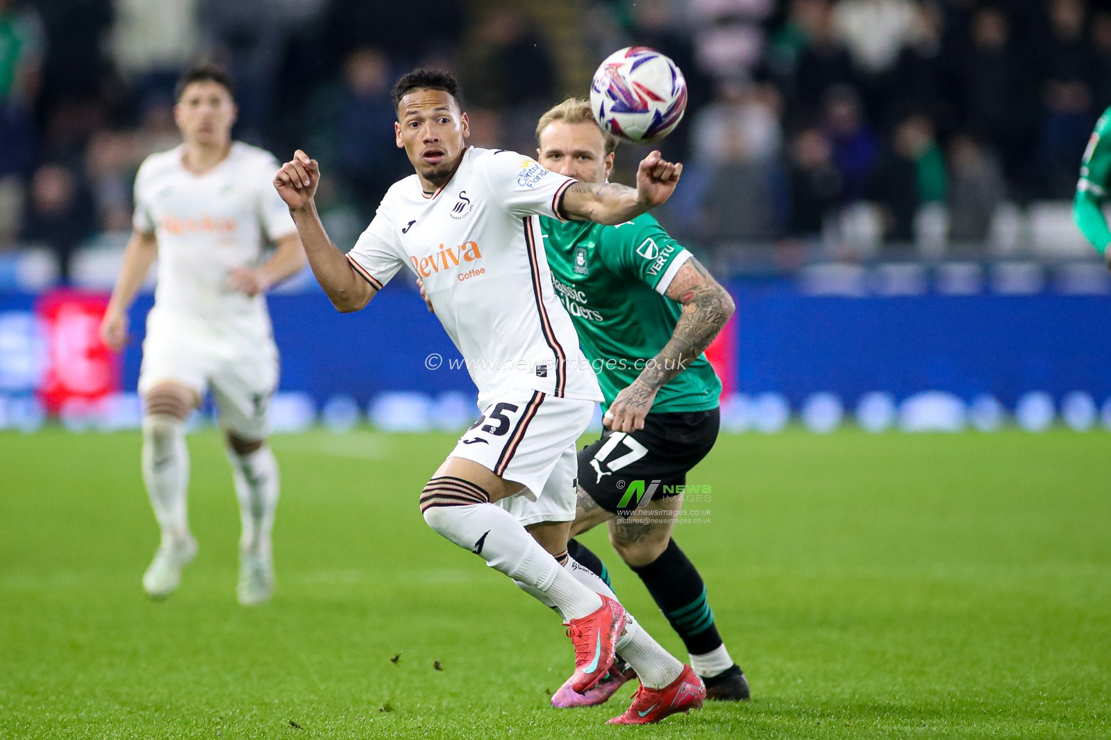 Ronald of Swansea City during the Sky Bet Championship match Swansea City vs Plymouth Argyle at Swansea.com Stadium, Swansea, United Kingdom, 9th April 2025

(Photo by Andrew Lewis/News Images)
