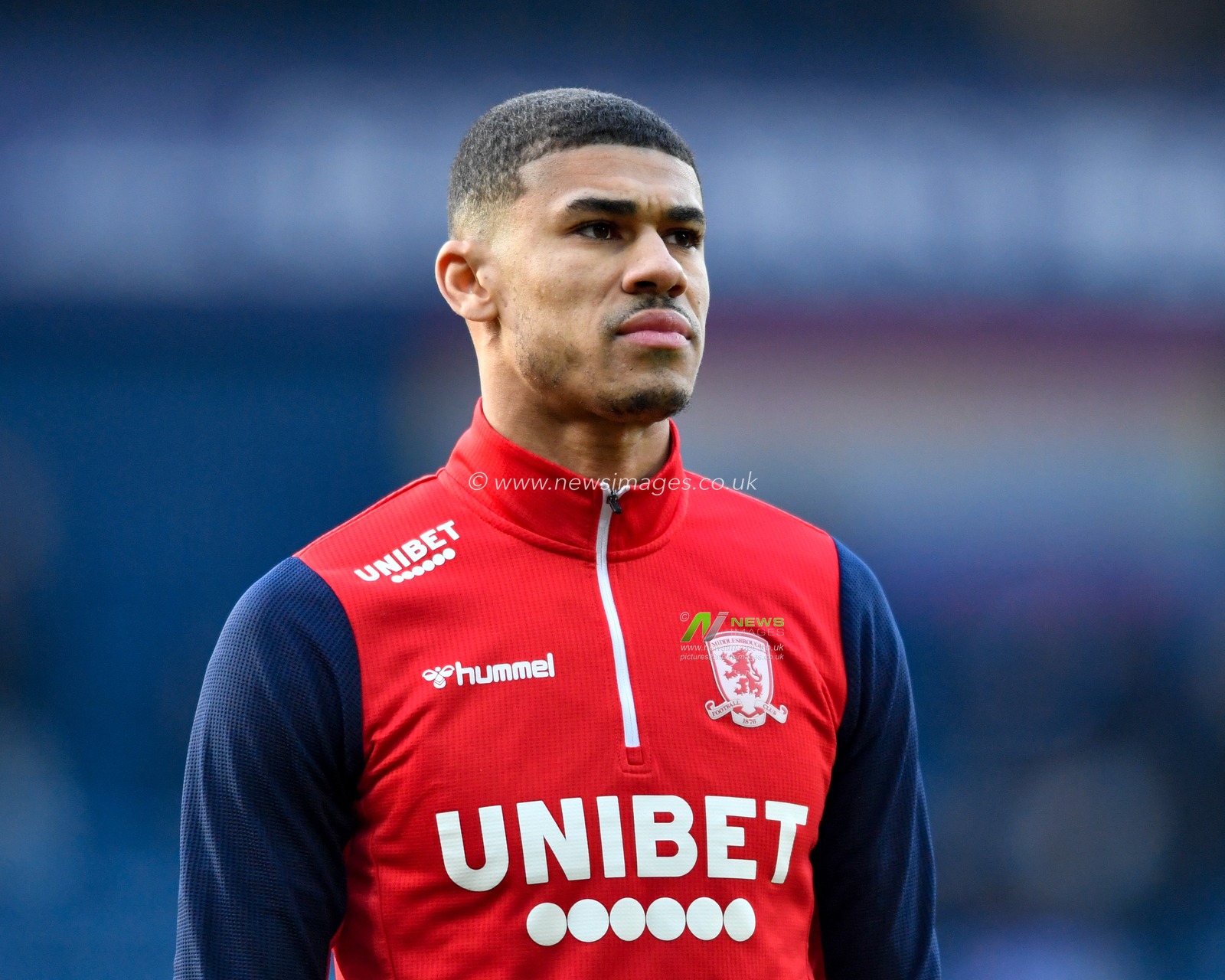 29th December 2019, The Hawthorns, West Bromwich, England; Sky Bet Championship, West Bromwich Albion v Middlesbrough : Ashley Fletcher (11) of Middlesbrough warming up

Credit: Simon Whitehead/News Images