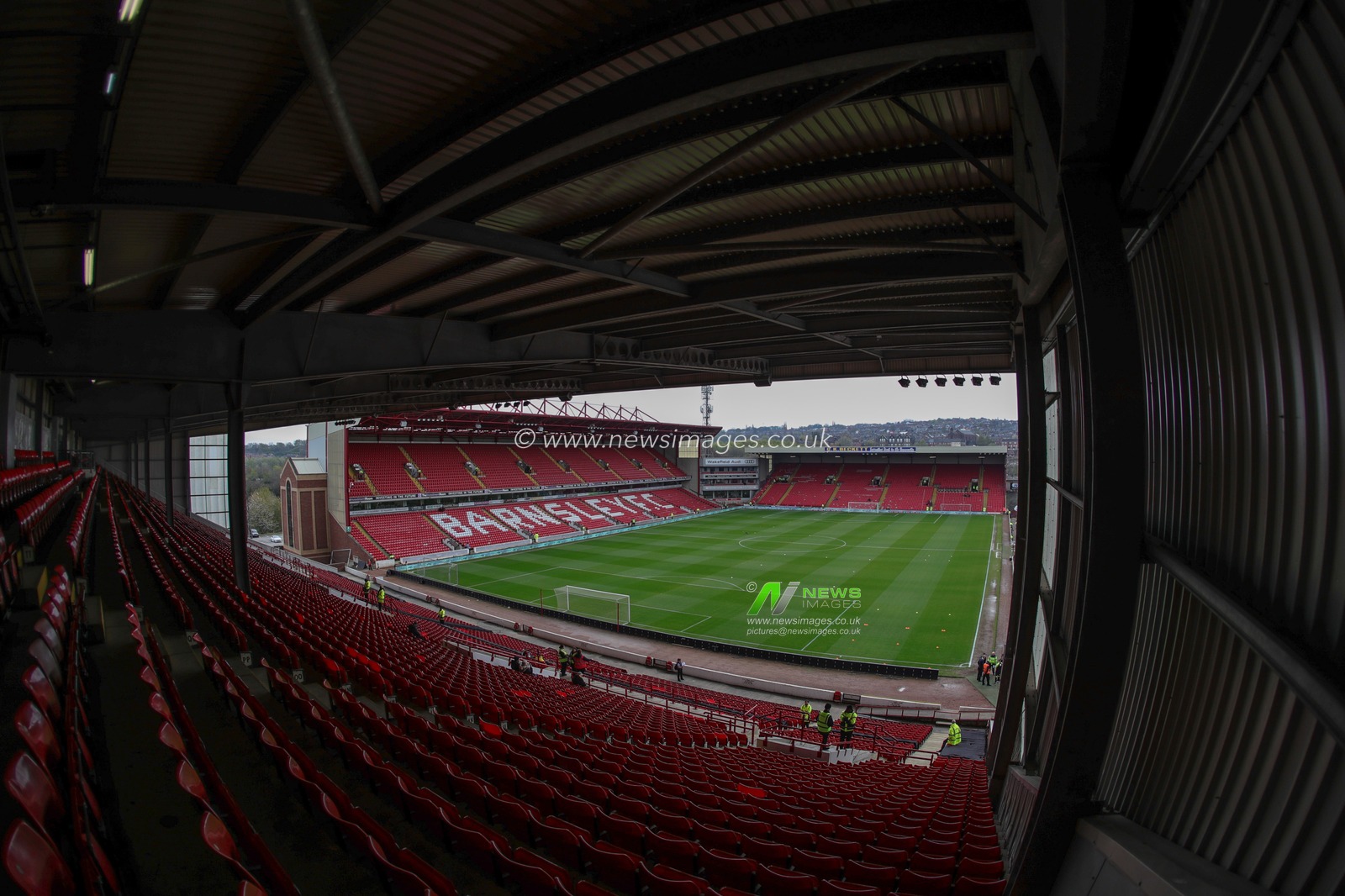 A general view of Oakwell ahead of the Sky Bet League 1 match Barnsley vs Oxford United at Oakwell, Barnsley, United Kingdom, 22nd April 2023

(Photo by Alfie Cosgrove/News Images)