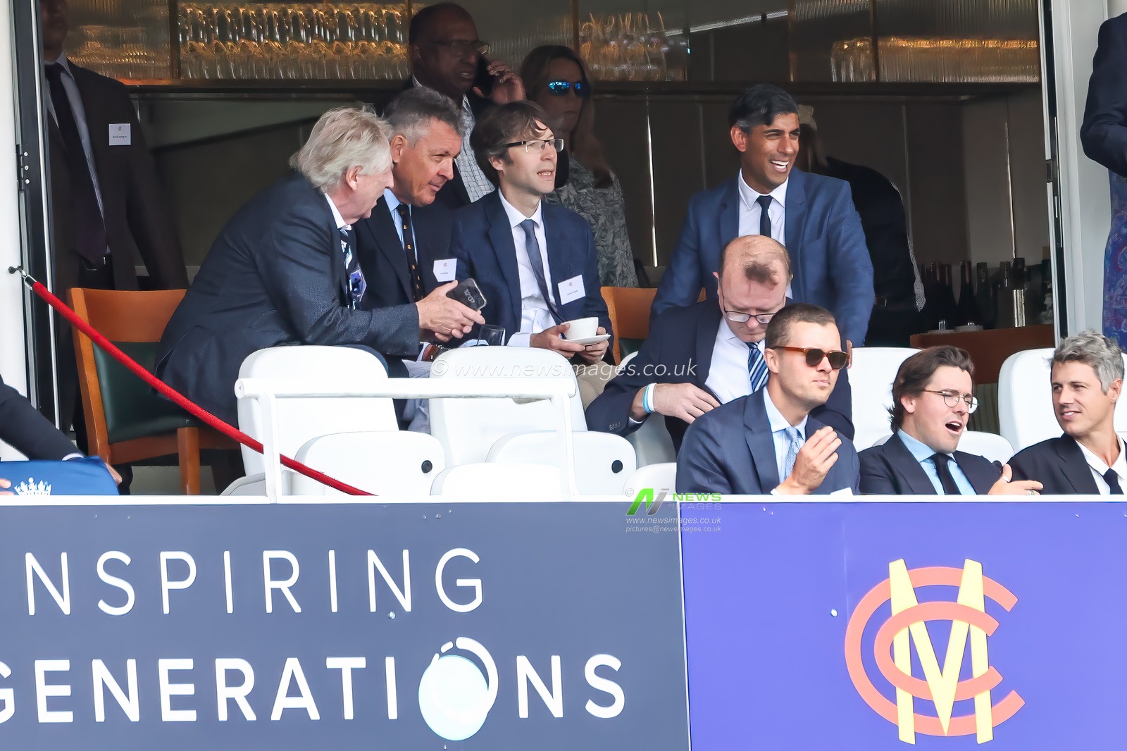 Former Prime Minister Rishi Sunak during the England Men v Sri Lanka 2nd Rothesay Test Match Day 1 at Lords, London, United Kingdom, 29th August 2024

(Photo by Mark Cosgrove/News Images)