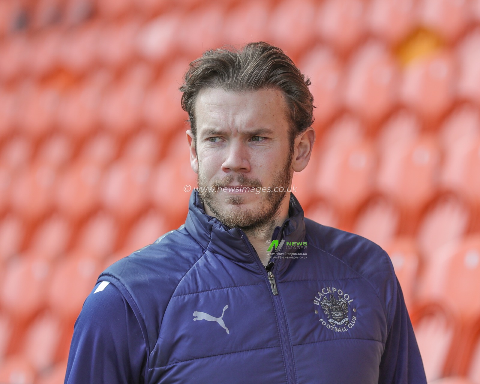 Chris Maxwell #1 of Blackpool arrives at Bloomfield Road during the Sky Bet Championship match Blackpool vs Coventry City at Bloomfield Road, Blackpool, United Kingdom, 18th March 2023

(Photo by Alfie Cosgrove/News Images)